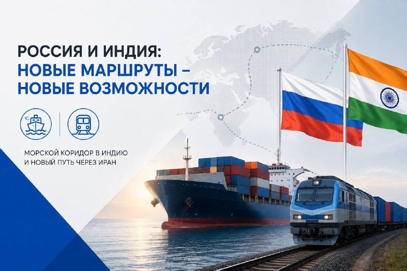 Россия и Индия меняют логистическую карту Евразии