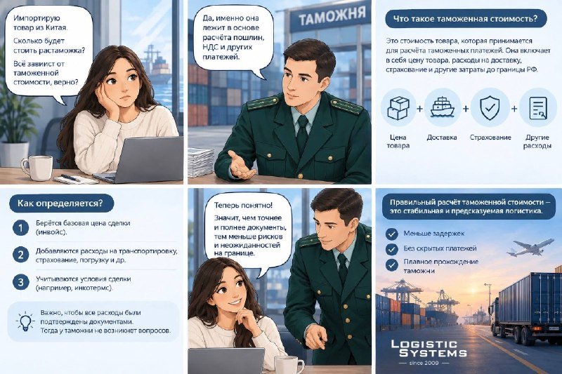 Таможенная стоимость: что важно знать импортёру?